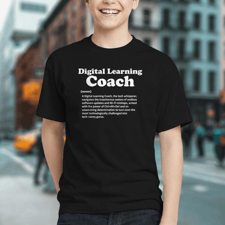 Sarcastic Digital Learning Coach Back to School Youth T-shirt