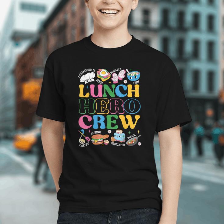 School Lunch Hero Squad Crew Back To School Women Men Graphic Youth School Lunch Hero Squad Crew Back To School Women Men Graphic Youth
