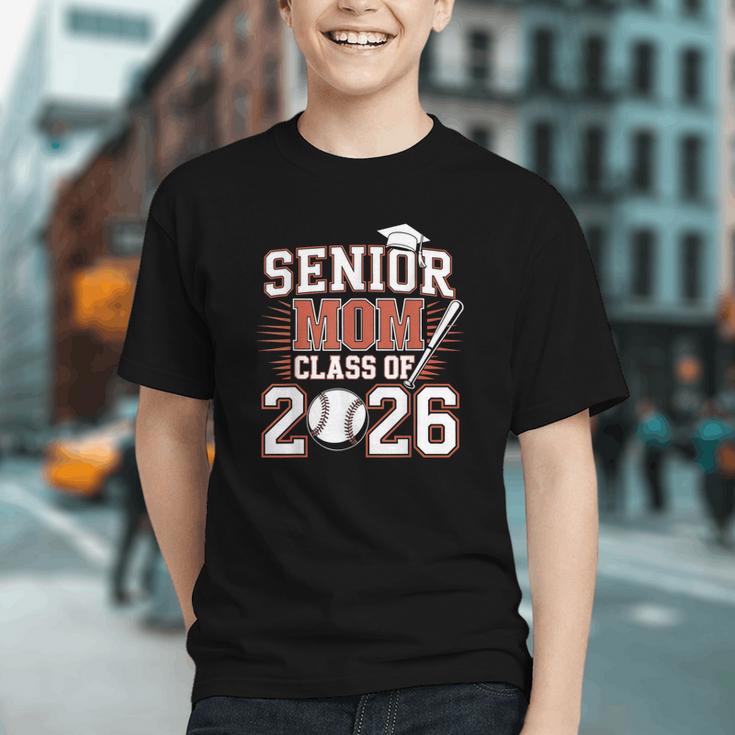 Senior Mom Class Of 2026 Graduate Baseball 2026 Graduation Graphic Youth