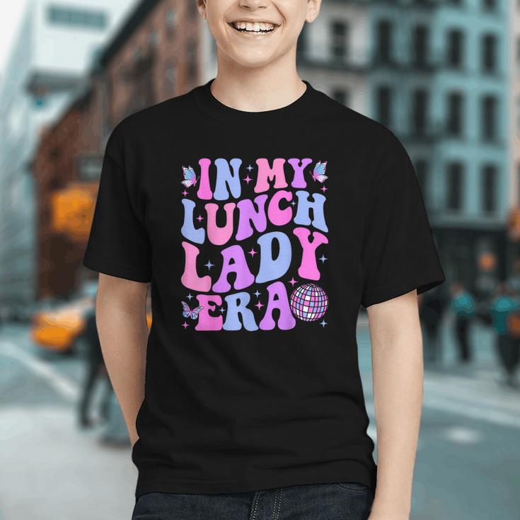 Serving Cafeteria Smiles! Groovy Back to School Youth T-shirt Serving Cafeteria Smiles! Groovy Back to School Youth T-shirt