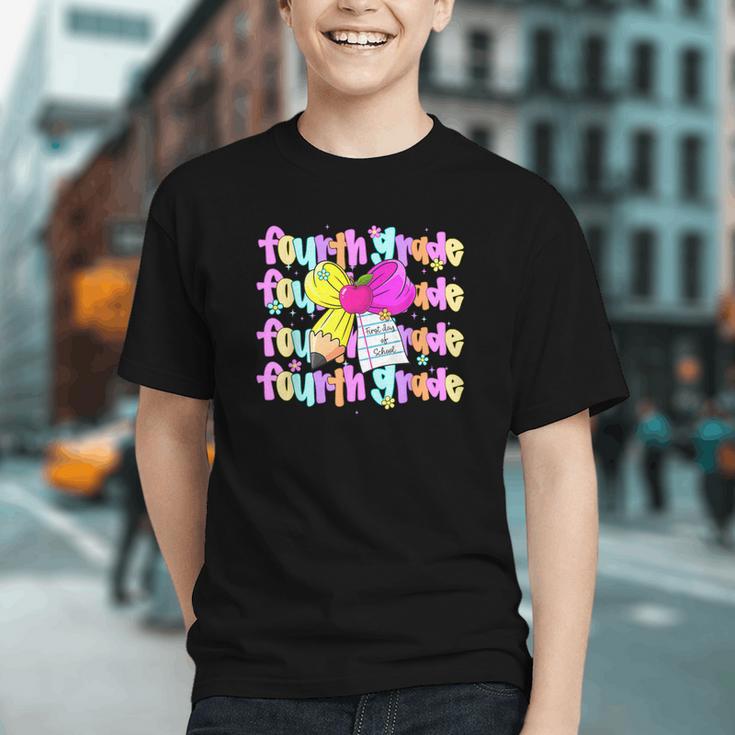 Shine Bright in 4th Grade! Back to School Girls Youth T-Shirt Shine Bright in 4th Grade! Back to School Girls Youth T-Shirt