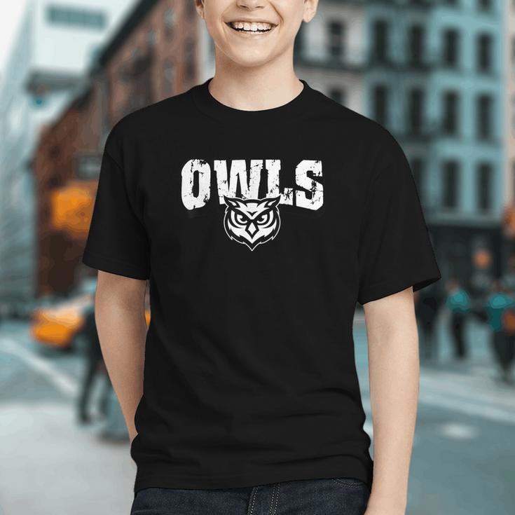 Show Your School Pride! Owls Back to School Youth T-shirt Show Your School Pride! Owls Back to School Youth T-shirt