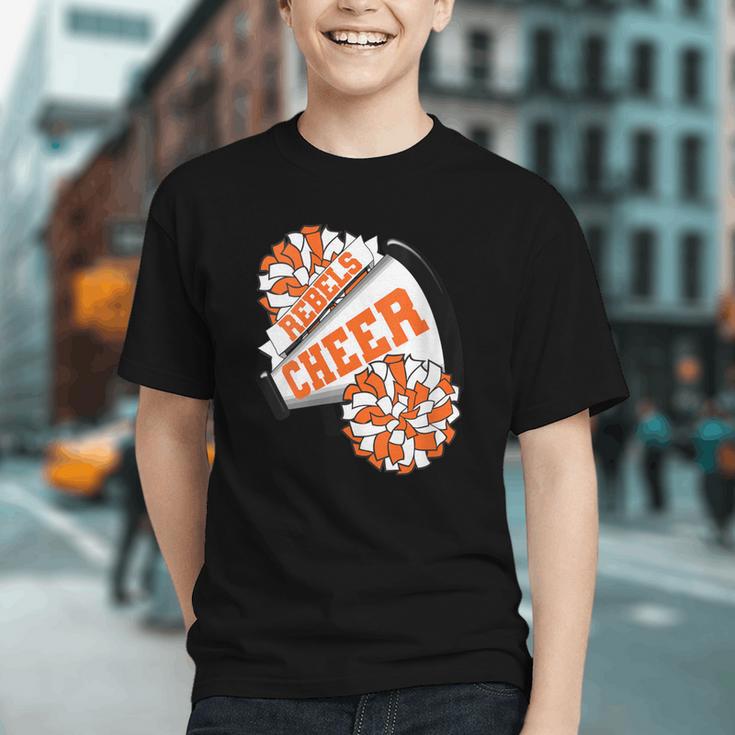 Show Your Spirit! Rebels Cheer Back to School Youth T-Shirt Show Your Spirit! Rebels Cheer Back to School Youth T-Shirt