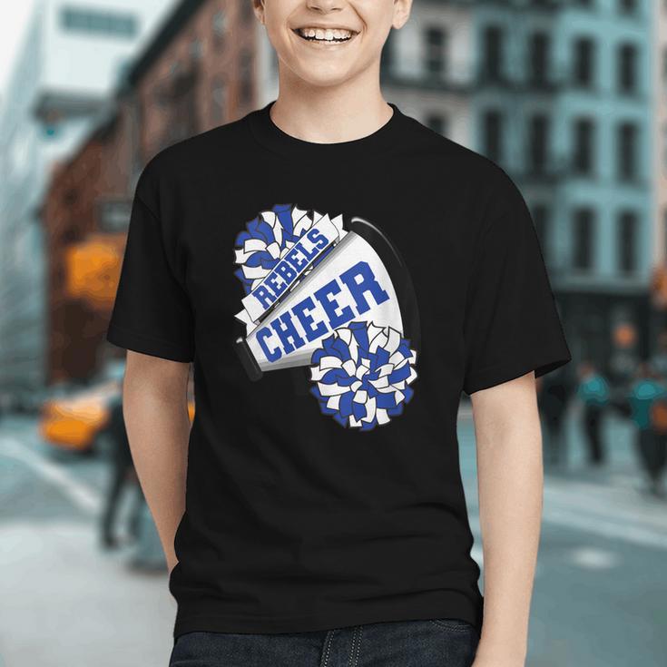 Show Your Team Pride! Rebels Cheer Back to School Youth T-shirt