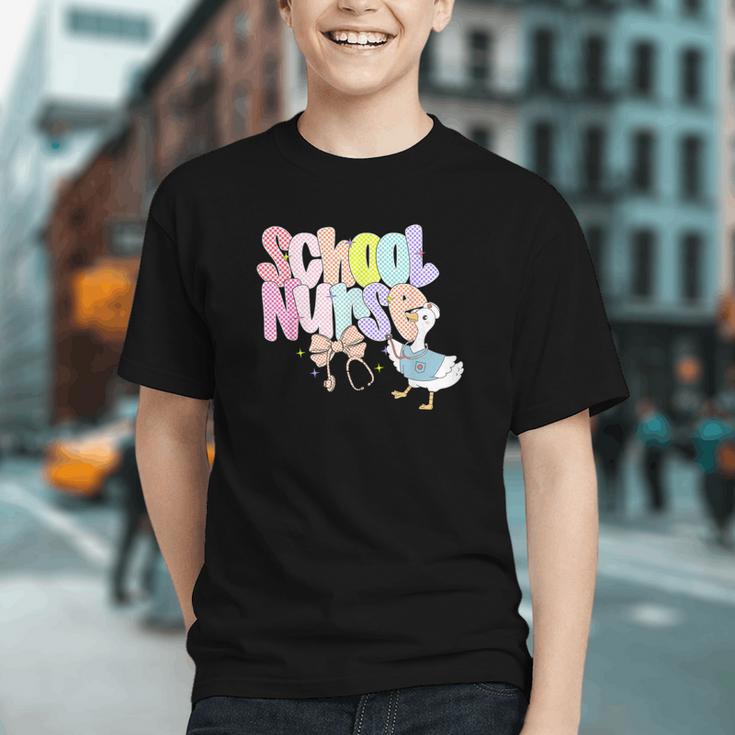 Silly Goose School Nurse Back to School Youth T-shirt Silly Goose School Nurse Back to School Youth T-shirt