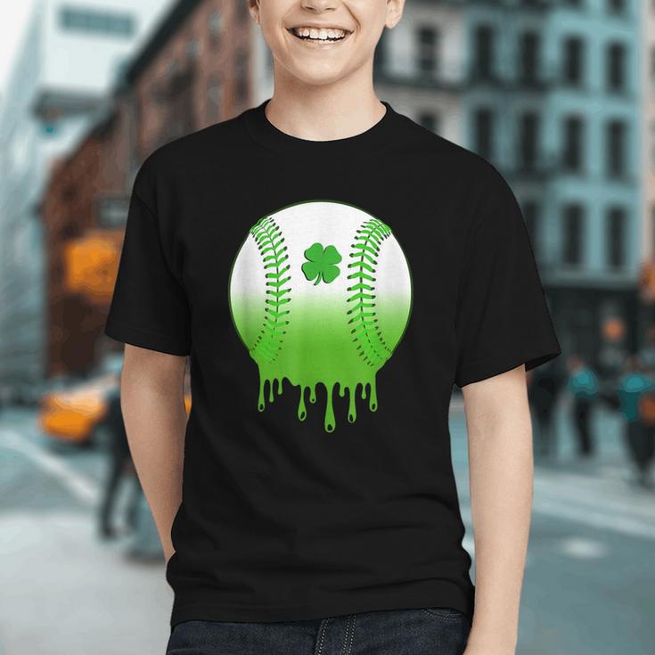 St Patricks Day Shamrock Baseball Irish Boys Kids Men Graphic Youth
