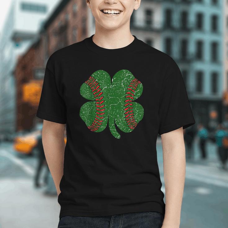 St Patricks Day Shamrock Baseball Saint Paddy's Graphic Youth St Patricks Day Shamrock Baseball Saint Paddy's Graphic Youth
