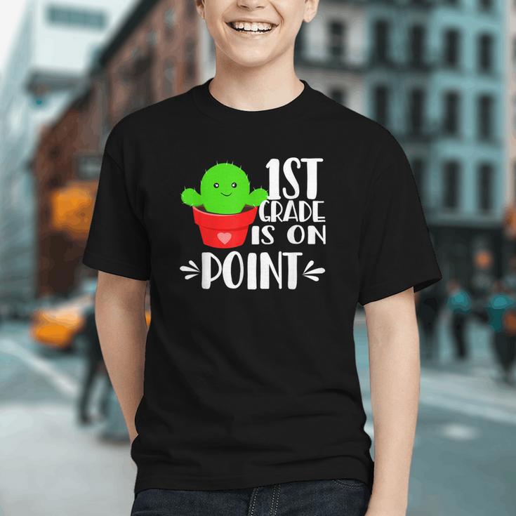 Stay Sharp in 1st Grade! Cactus Back to School Youth T-shirt Stay Sharp in 1st Grade! Cactus Back to School Youth T-shirt