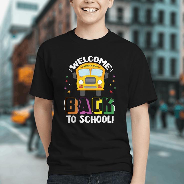 Steer into the New Year! Back to School Bus Driver Youth T-shirt