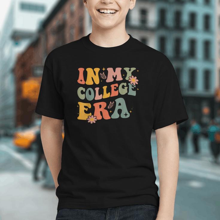 Stepping Into My College Era Back to School Youth T-shirt