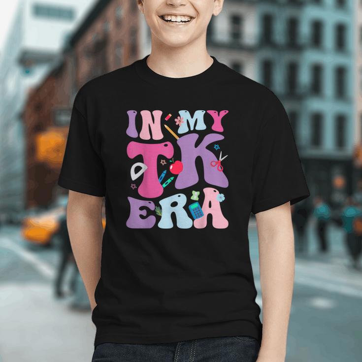 Stepping Into My TK Era! Back to School Youth T-Shirt Stepping Into My TK Era! Back to School Youth T-Shirt