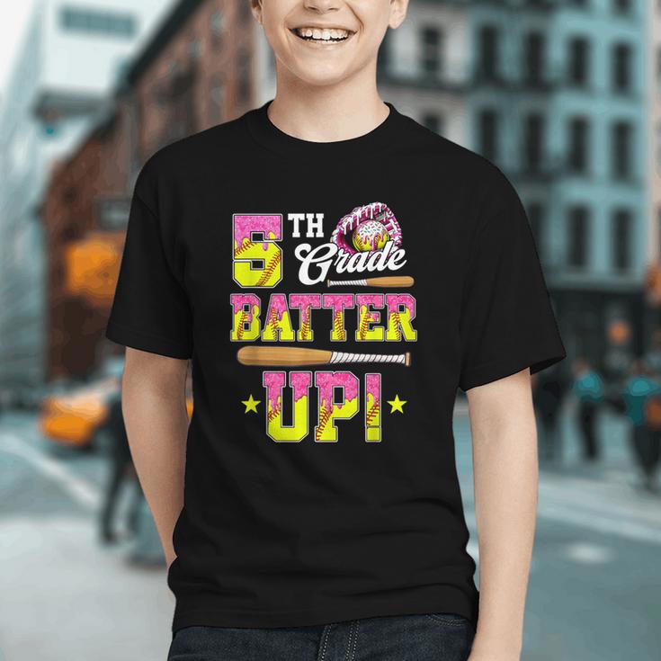 Sweet 5th Grade Softball Drip Back to School Youth T-Shirt Sweet 5th Grade Softball Drip Back to School Youth T-Shirt