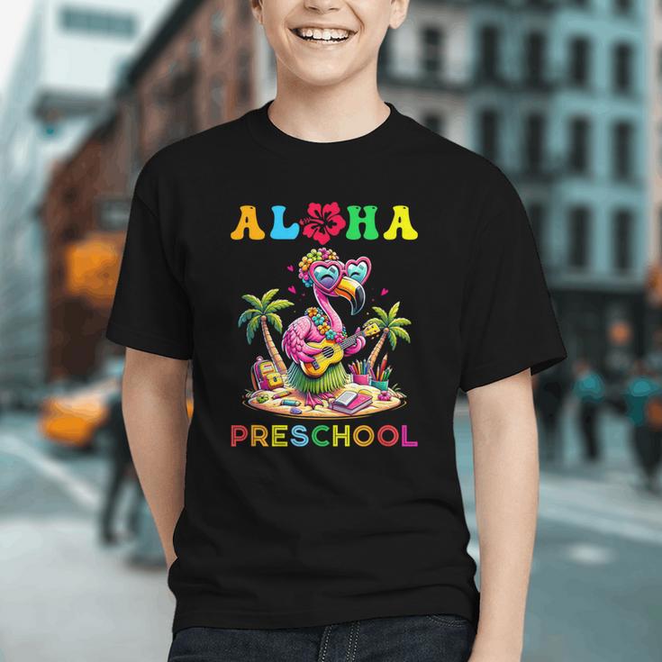 Tropical Aloha Preschool Vibes Back to School Youth T-Shirt Tropical Aloha Preschool Vibes Back to School Youth T-Shirt