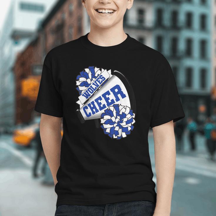 Unleash Wolf Spirit! Back to School Cheer Youth T-Shirt Unleash Wolf Spirit! Back to School Cheer Youth T-Shirt
