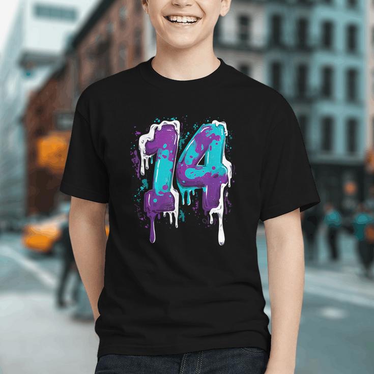 Vintage Baseball 14 Number Graphic Youth Vintage Baseball 14 Number Graphic Youth