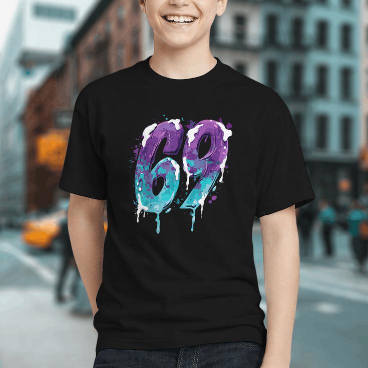 Vintage Baseball 69 Number Graphic Youth Vintage Baseball 69 Number Graphic Youth