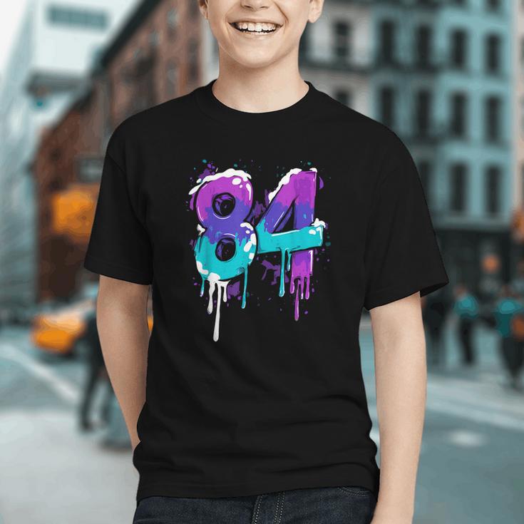 Vintage Baseball 84 Number Graphic Youth Vintage Baseball 84 Number Graphic Youth