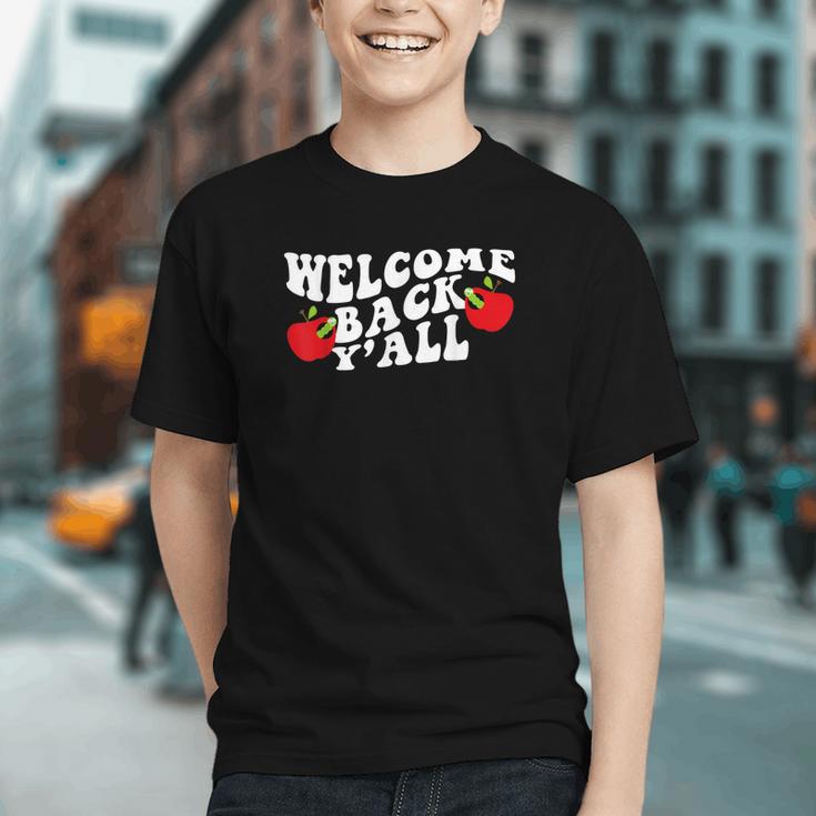 Welcome Back To School Happy First Day Of School 2025 2026 Graphic Youth