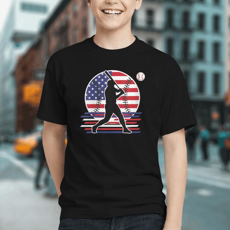Women's Batter Patriotic American Flag Baseball Silks Graphic Youth Women's Batter Patriotic American Flag Baseball Silks Graphic Youth