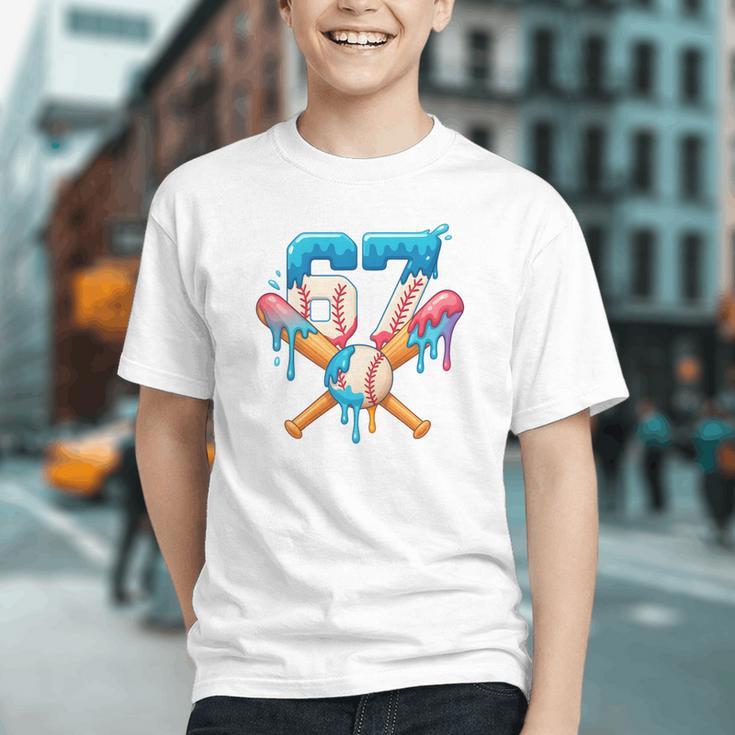 67 Baseball Life Style 101 Apparel Youth Drip Baseball Boys Graphic Youth