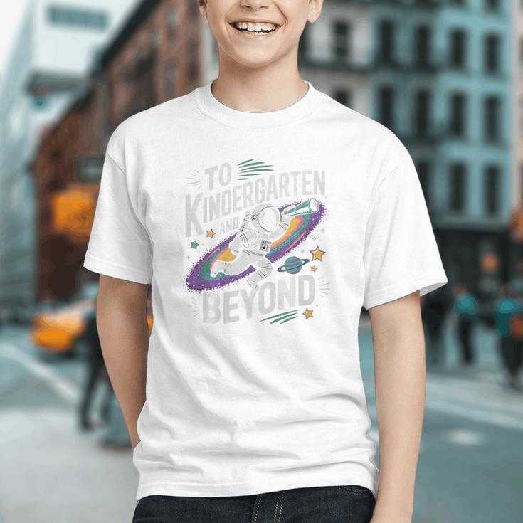 Astronaut Blast Off to Kindergarten Back to School Youth T-shirt Astronaut Blast Off to Kindergarten Back to School Youth T-shirt