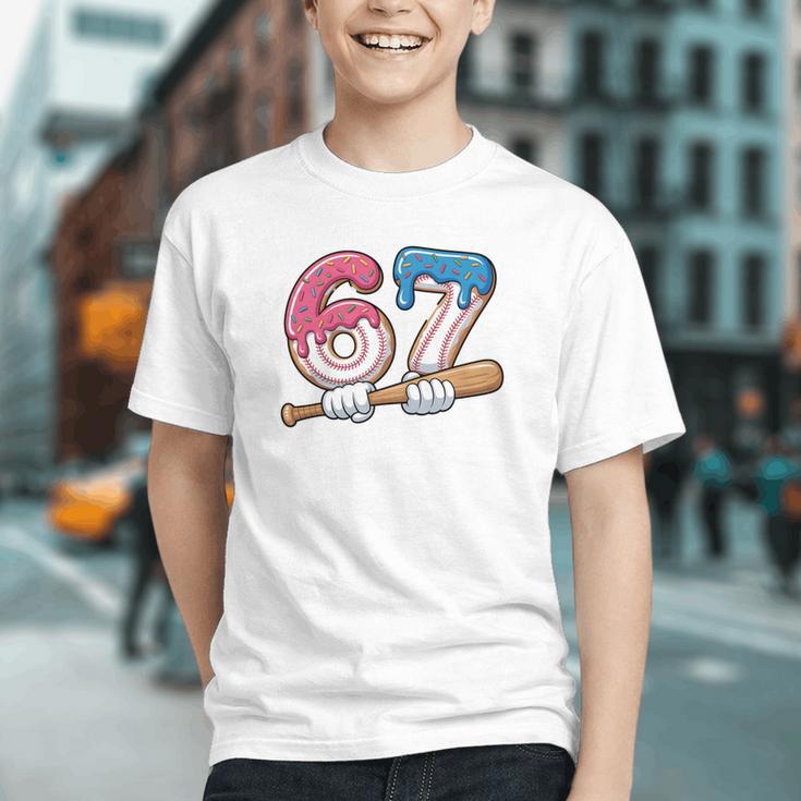 Baseball 67 Kids Ice Cream Drip Six Seven Youth Boys Graphic Youth