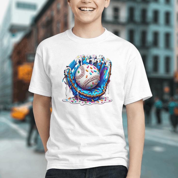 Baseball Drip For Boys Ice Cream Drip Youth Baseball Boys Premium Tri-Blend Graphic Youth Baseball Drip For Boys Ice Cream Drip Youth Baseball Boys Premium Tri-Blend Graphic Youth