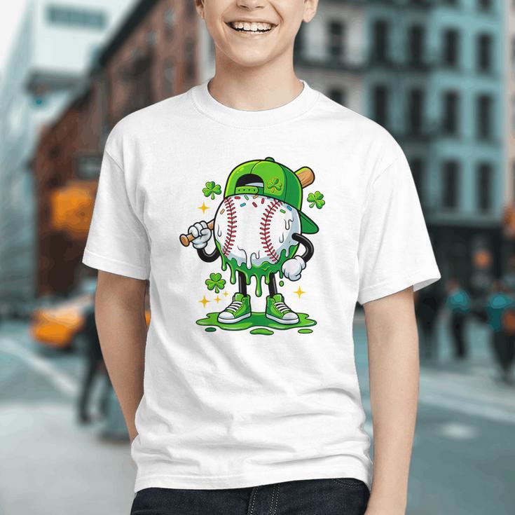 Baseball Drip Ice Cream Apparel Boy Youth St Patrick’s Day Graphic Youth Baseball Drip Ice Cream Apparel Boy Youth St Patrick’s Day Graphic Youth