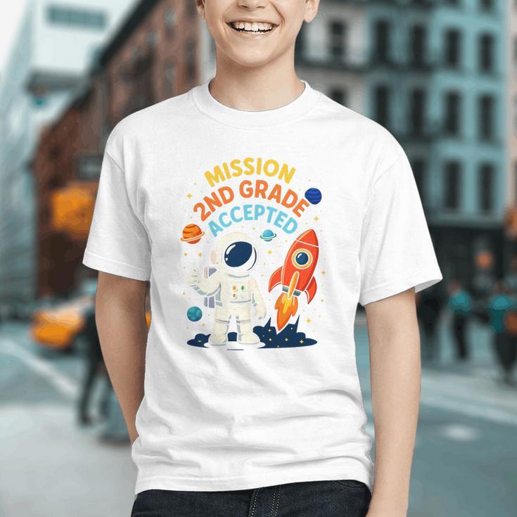 Blast Off to 2nd Grade! Astronaut Back to School Youth T-shirt