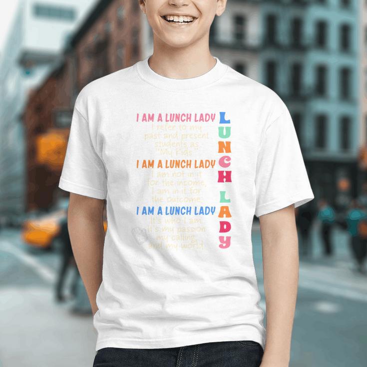 Cafeteria Hero Squad: Fun Back to School Youth T-shirt Cafeteria Hero Squad: Fun Back to School Youth T-shirt