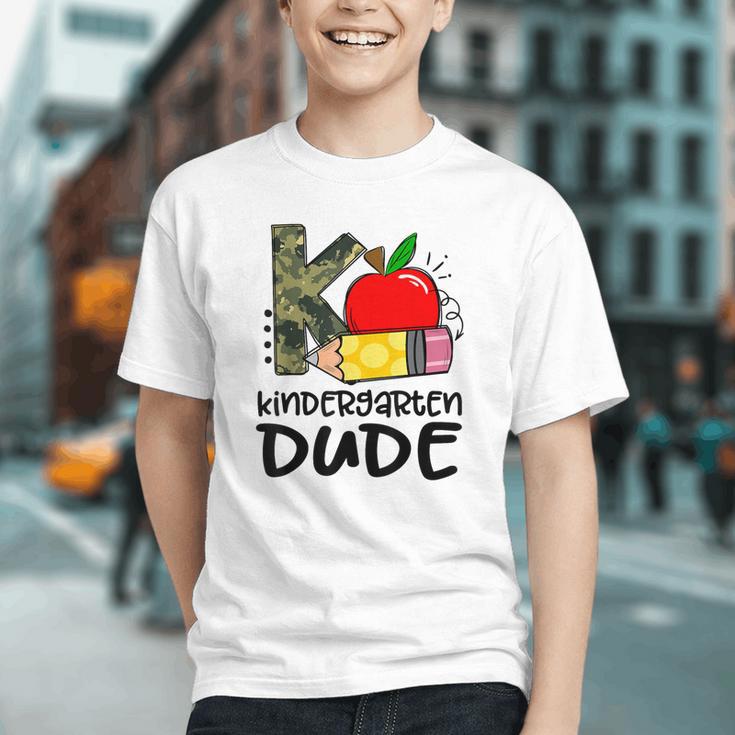 Coolest Kindergarten Dude Back to School Youth T-shirt Coolest Kindergarten Dude Back to School Youth T-shirt