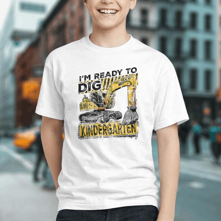 Digging into Kindergarten! Back to School Youth T-shirt Digging into Kindergarten! Back to School Youth T-shirt