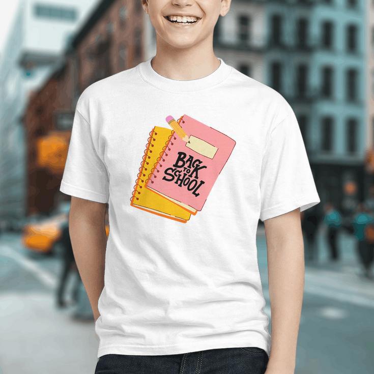 Doodle Your Way Back to School Notebook Youth T-Shirt