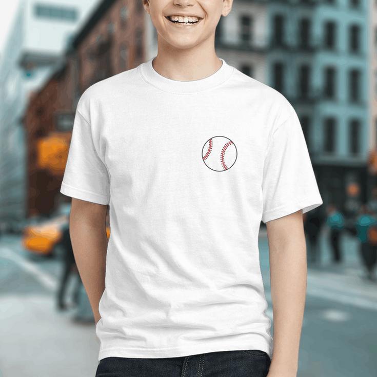 My Favorite Baseball Player Calls Me Mom Graphic Youth