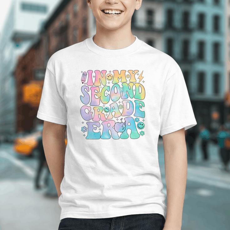 Groovy 2nd Grade Era Tie Dye Back to School Youth T-Shirt Groovy 2nd Grade Era Tie Dye Back to School Youth T-Shirt