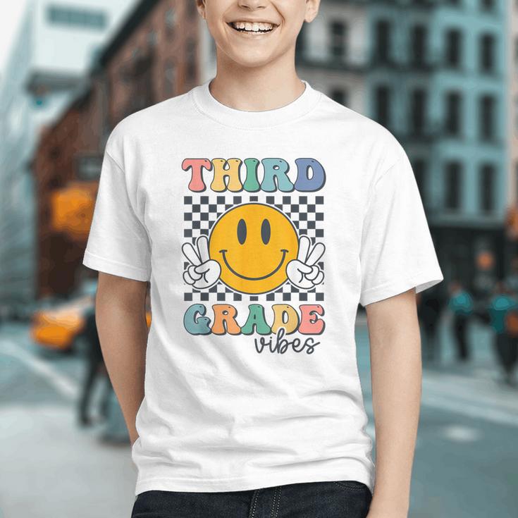 Groovy 3rd Grade Team Vibes! Back to School Youth T-Shirt Groovy 3rd Grade Team Vibes! Back to School Youth T-Shirt