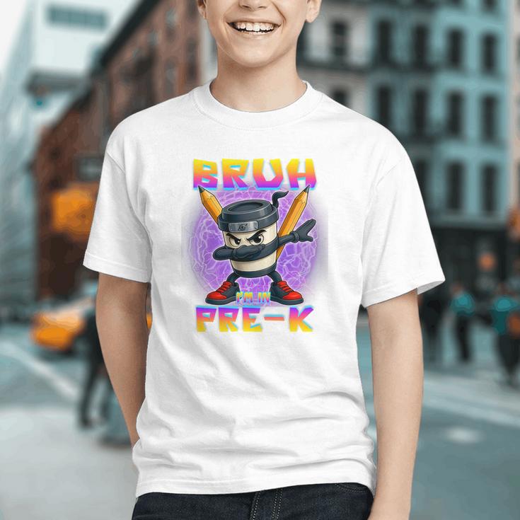 Italian Brainrot Pre-K Vibes Back to School Youth T-Shirt Italian Brainrot Pre-K Vibes Back to School Youth T-Shirt