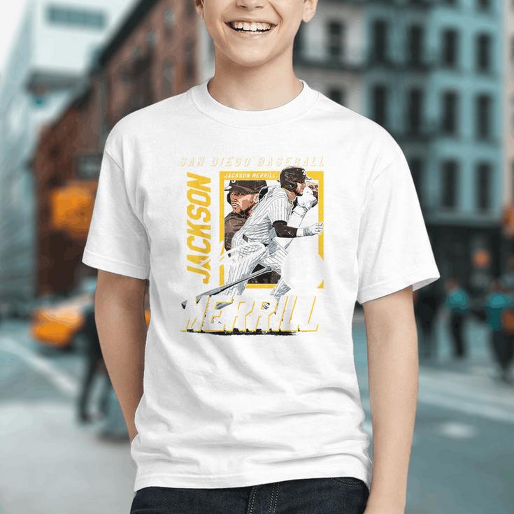 Jackson Merrill San Diego MLB Baseball Player MLBJME203M Graphic Youth Jackson Merrill San Diego MLB Baseball Player MLBJME203M Graphic Youth