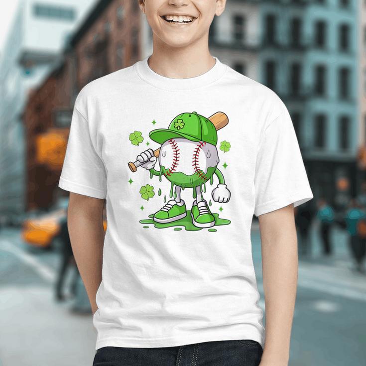 Kids Boys Happy St Patricks Day Kids Baseball Ice Cream Drip Graphic Youth Kids Boys Happy St Patricks Day Kids Baseball Ice Cream Drip Graphic Youth