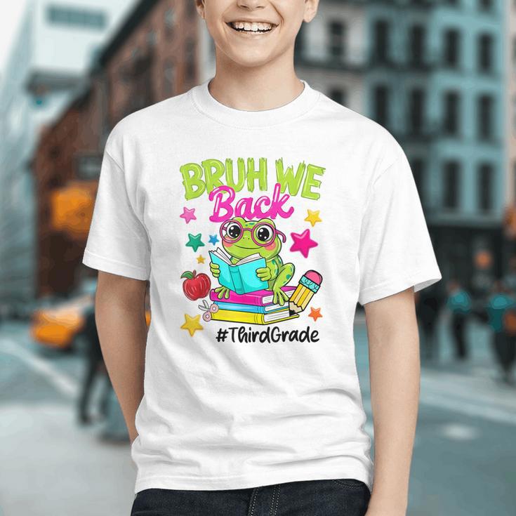 Leap into 3rd Grade! Cute Frog Back to School Youth T-Shirt
