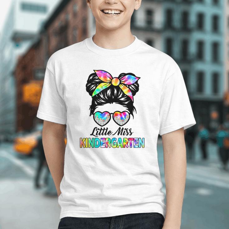 Little Miss KINDERGARTEN First Day Back To School Girls Kids Graphic Youth