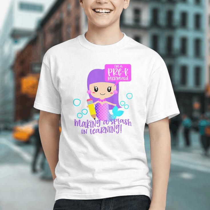 Magical Mermaid Pre-K Vibes Back to School Youth T-shirt Magical Mermaid Pre-K Vibes Back to School Youth T-shirt