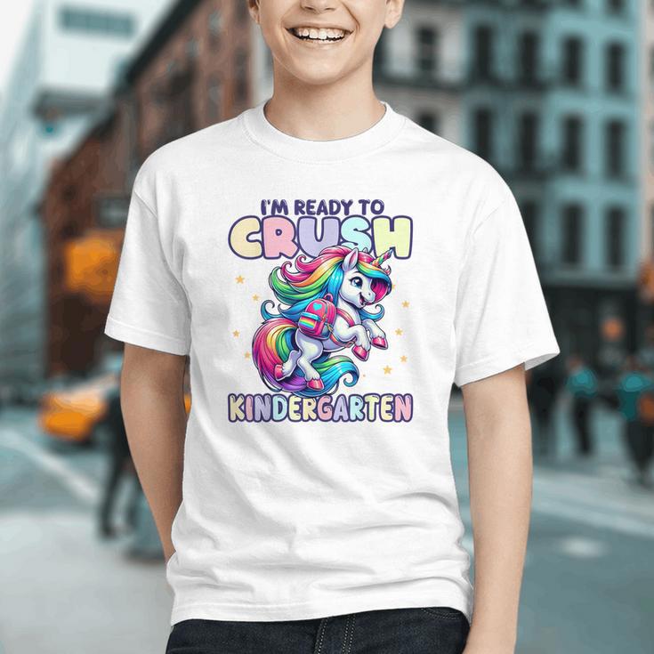 Magical Unicorn Kindergarten Bound Back to School Youth T-Shirt Magical Unicorn Kindergarten Bound Back to School Youth T-Shirt