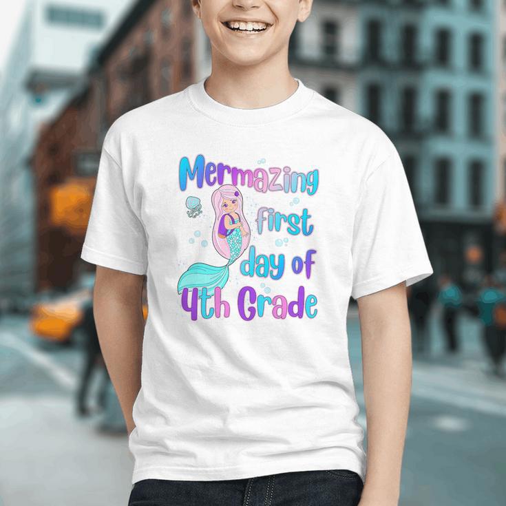Mermazing 4th Grade Vibes! Back to School Youth T-shirt Mermazing 4th Grade Vibes! Back to School Youth T-shirt