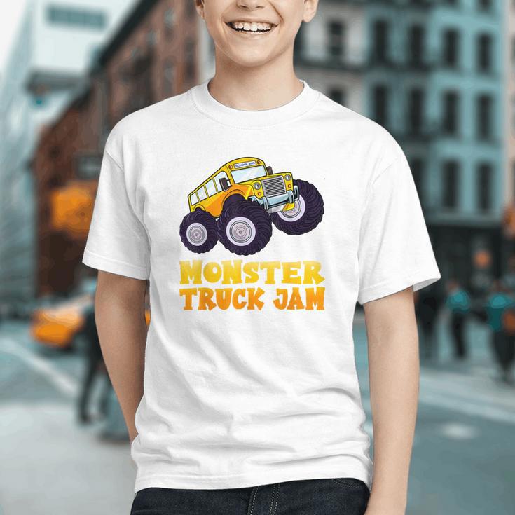 Monster Truck Jam Back to School Youth T-Shirt Monster Truck Jam Back to School Youth T-Shirt