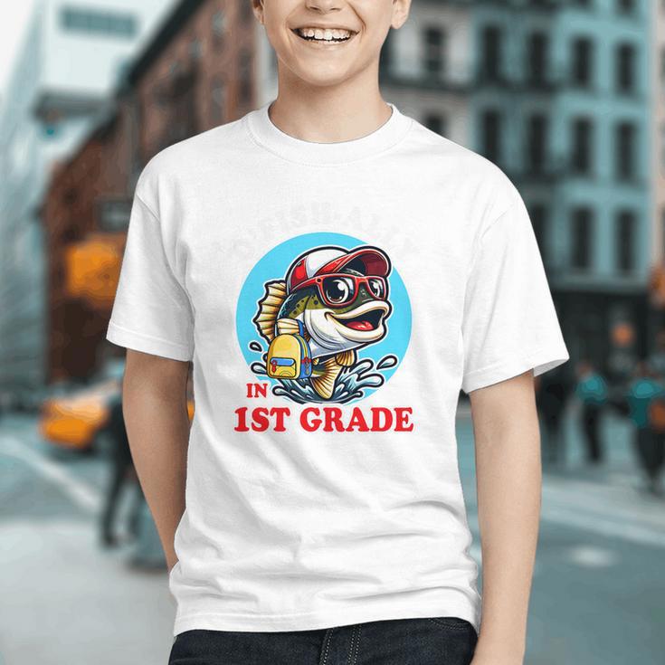 O’Fish-Ally a 1st Grade Mom Back To School Premium Tri-Blend Graphic Youth