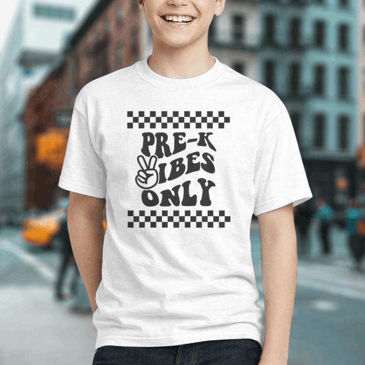 Pre-K Vibes Only! Fun Back to School Youth T-Shirt Pre-K Vibes Only! Fun Back to School Youth T-Shirt