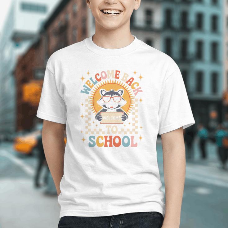 Raccoon First Day Vibes! Back to School Youth T-shirt Raccoon First Day Vibes! Back to School Youth T-shirt