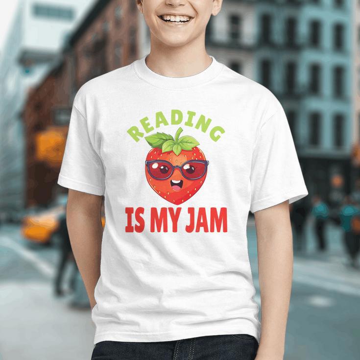 Reading is My Jam! Back to School Librarian Youth T-shirt