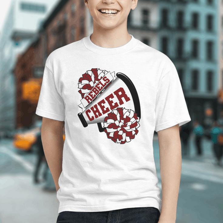 Rebels Cheer Back To School Cheerleading Spirit M Performance Graphic Youth